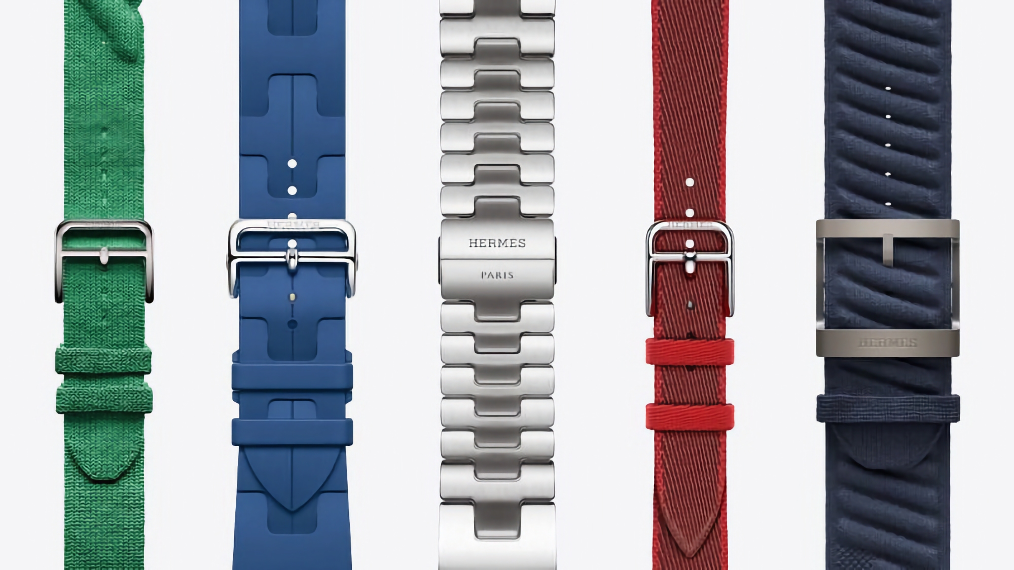 À partir de 199 $ : Apple a dévoilé 6 nouveaux bracelets haut de gamme pour l'Apple Watch