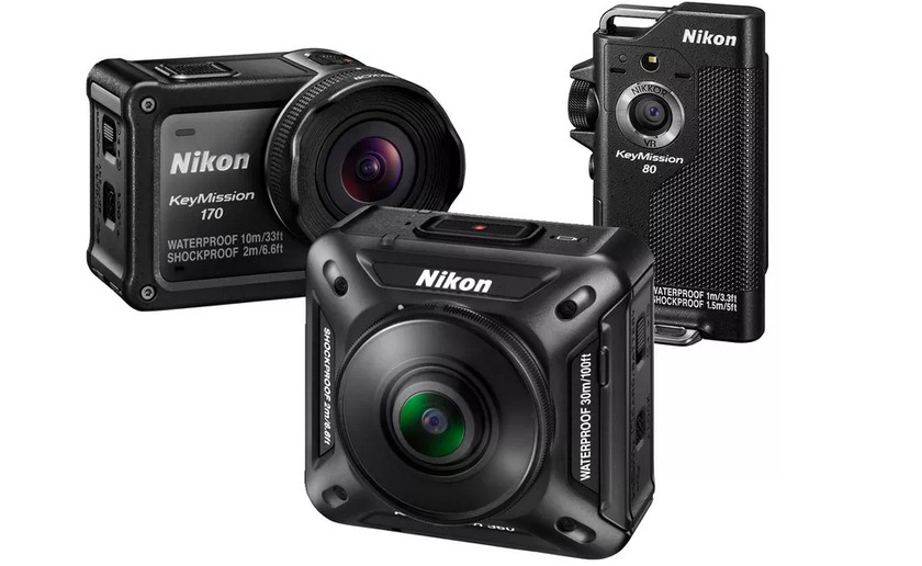 Nikon представила линейку экшн-камер KeyMission