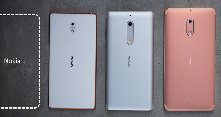 Первая информация о бюджетнике Nokia 1 с Android Go