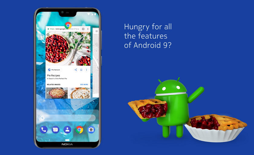 Nokia 7.1 уже начал обновляться до Android 9 Pie: что нового?