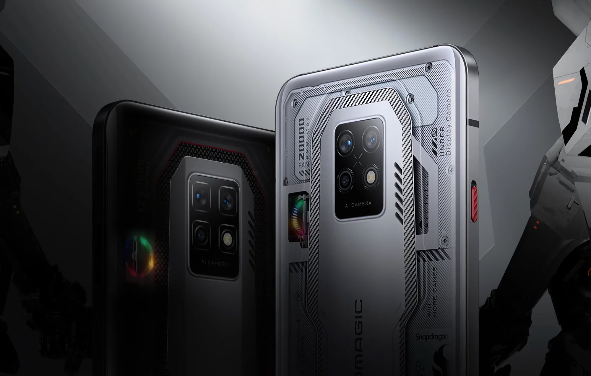 el nubia Red Magic 7S Pro llega al mercado mundial: smartphone para juegos con chip Snapdragon 8+ Gen1 y cámara subpantalla