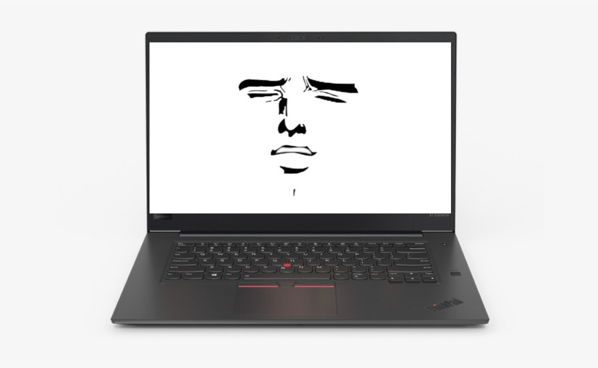 El portátil ThinkPad de Lenovo ha sido enseñado a gemir cuando alguien toca su trackpoint (vídeo)