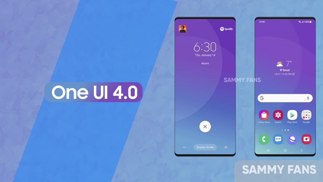 Samsung-Flaggschiffe erhalten One UI 4.0 mit Android 12