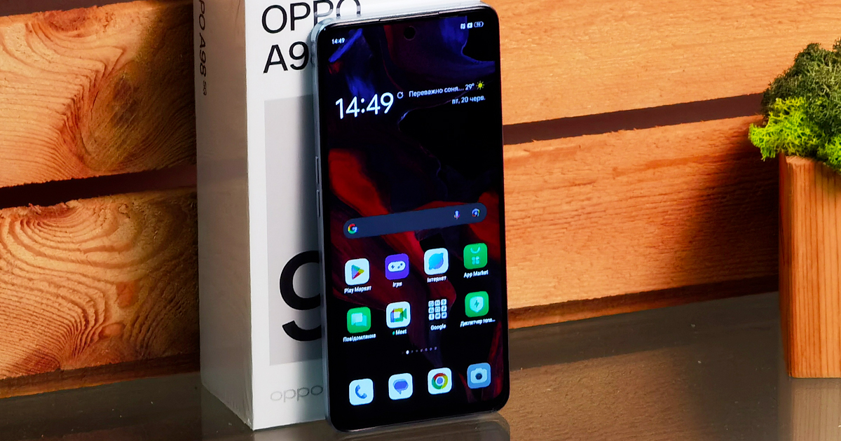 OPPO A98 smartphone review: fast charging and a microscope camera