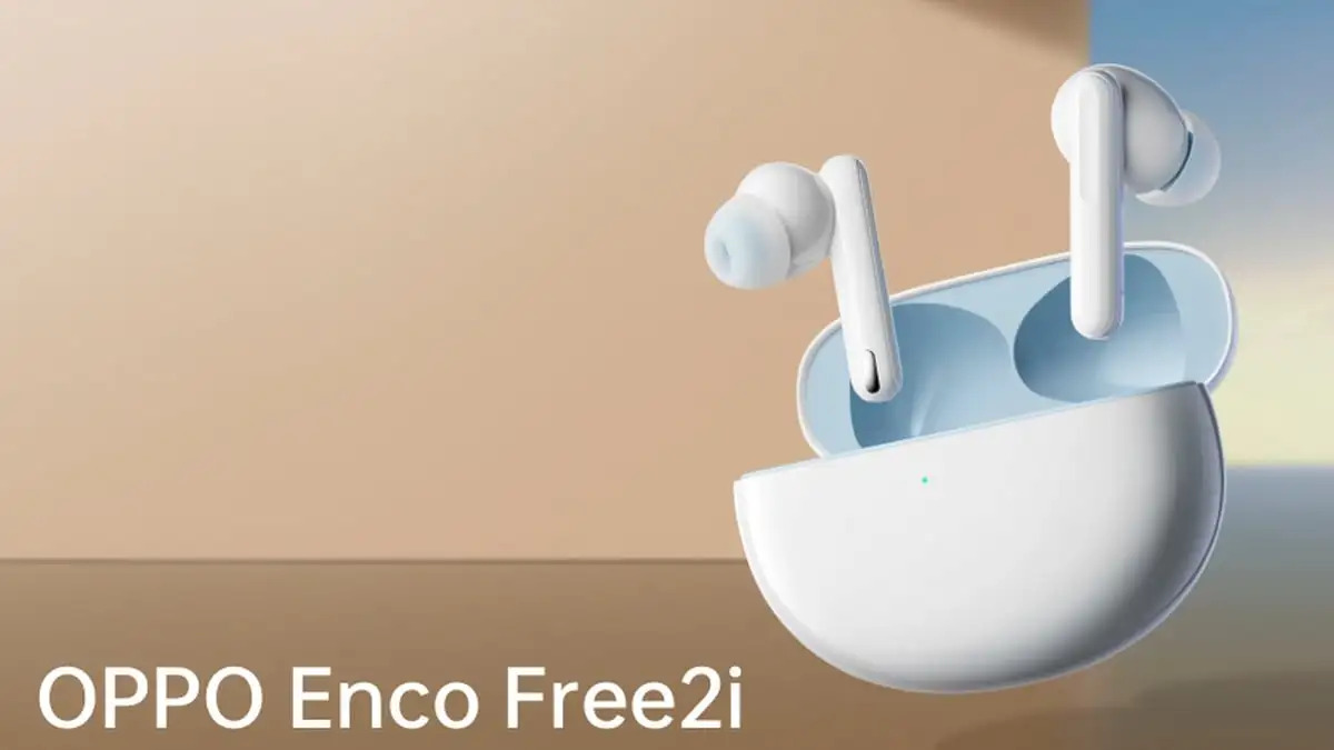 OPPO Enco Free 2i: TWS-навушники з активним шумозаглушенням та автономністю до 30 годин за $78
