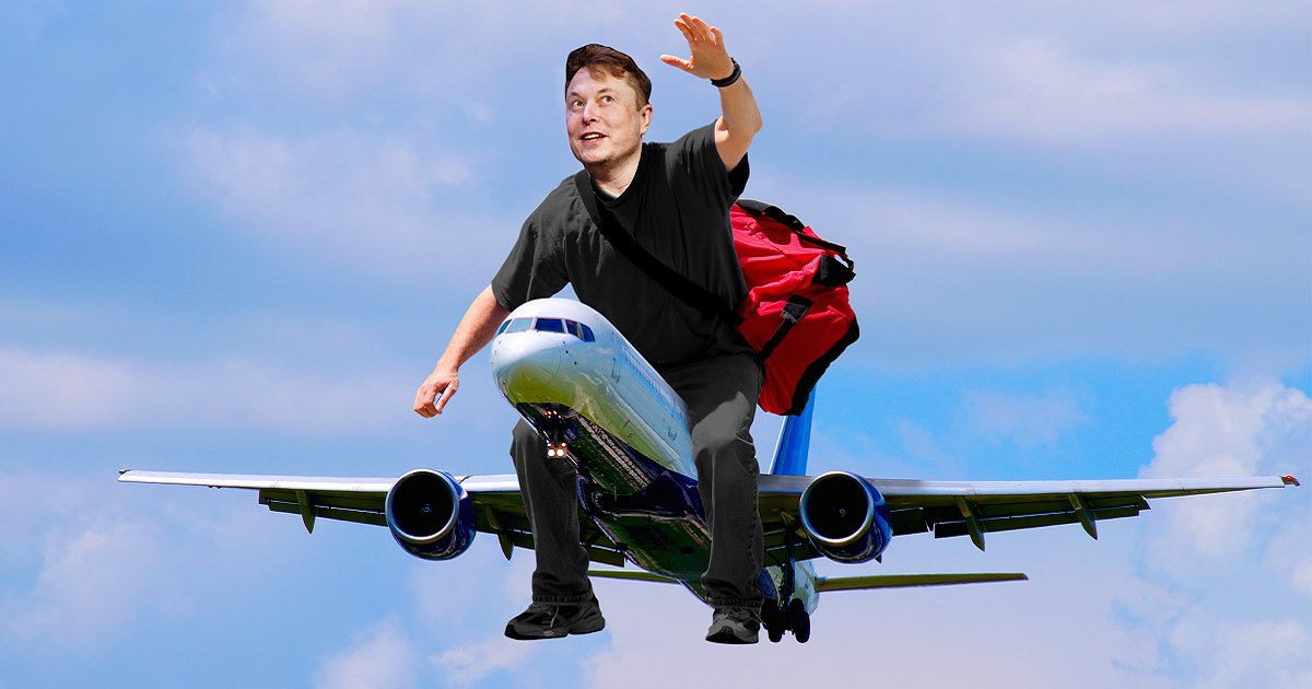 Musk nie planuje blokować użytkownika @ElonJet, który śledził jego samolot