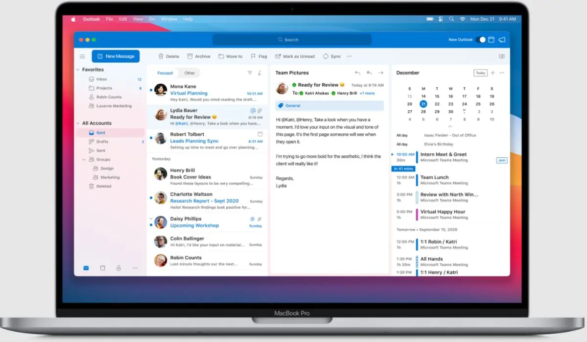 Il client di posta elettronica Outlook di Microsoft è ora gratuito per tutti gli utenti Mac