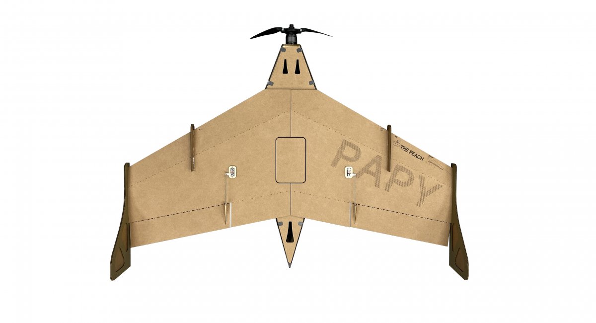 Корейцы предложили картонный дрон-камикадзе Papidrone-800, который потенциально дешевле даже FPV-дронов