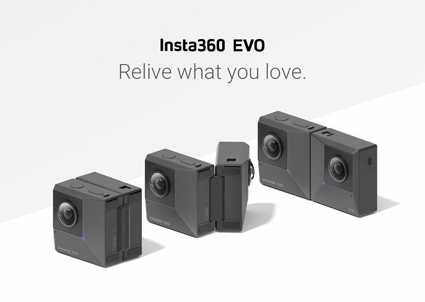 Нова панорамна камера Insta360 EVO вже у продажу