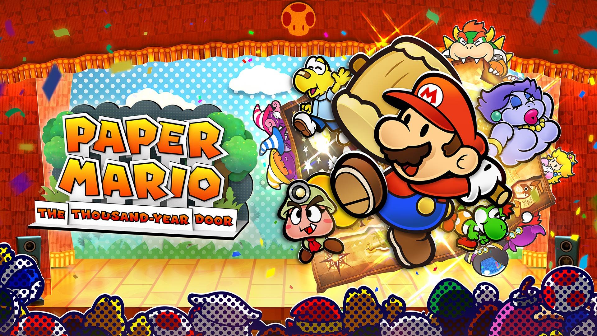 Il nuovo trailer di Paper Mario: La porta dei mille anni mostra l'introduzione ridisegnata del gioco