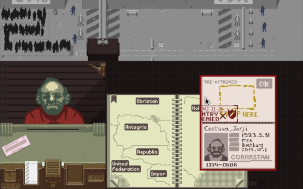 Papers, Please will be available on mobile phones from August 5