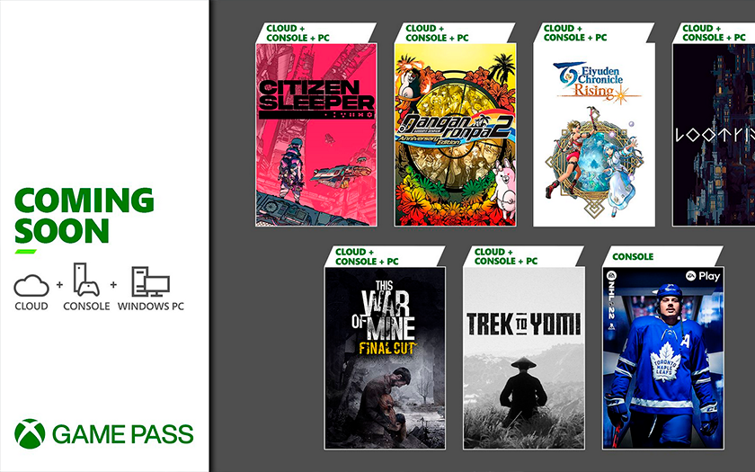 Microsoft anunció los primeros juegos para Xbox Game Pass en mayo. NHL 22, This War of Mine, Trek to Yomi y otros