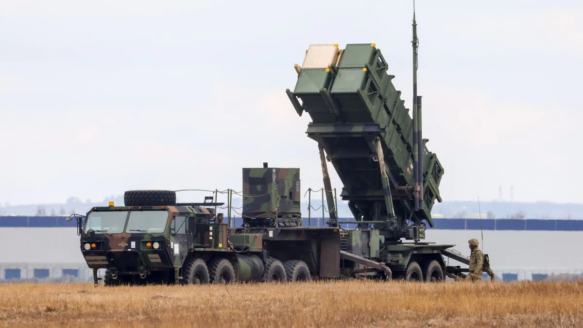 Alemania trasladará misiles antiaéreos Patriot de Eslovaquia a Lituania para defender la cumbre de la OTAN