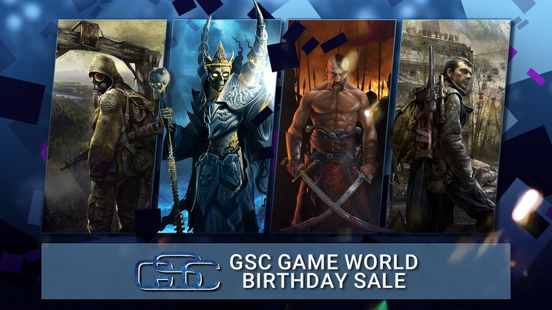 GSC Game World в честь дня рождения устроила распродажу своих игр в Steam