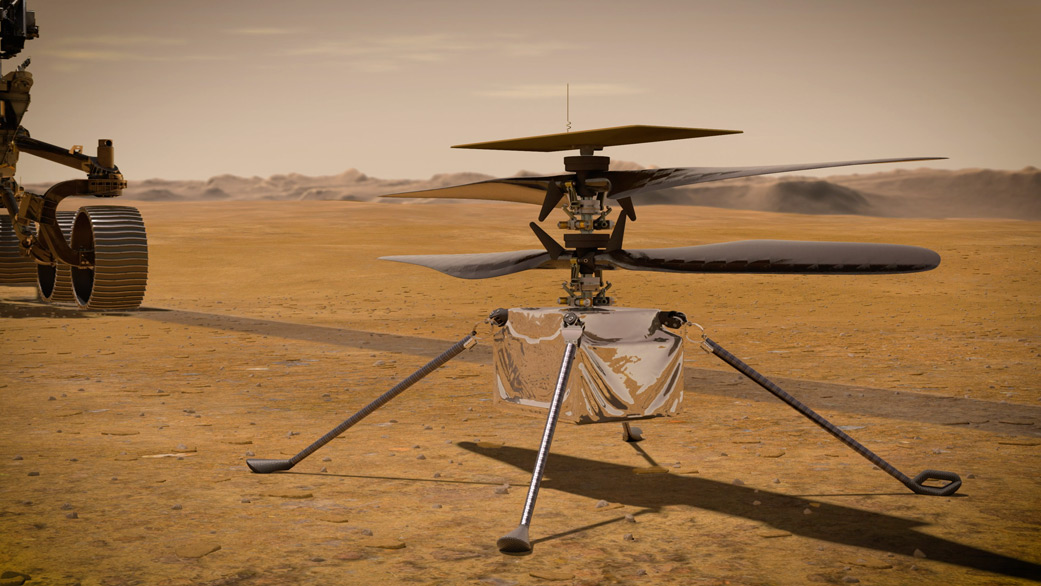 El helicóptero no tripulado Ingenuity bate nuevos récords de altitud y velocidad de vuelo durante su 49º lanzamiento en Marte