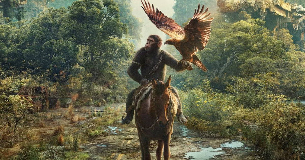Kule bilder, kule karakterer, men lang spilletid: Kingdom of the Planet of the Apes fikk 83% friskhet fra kritikerne på RottenTomatoes