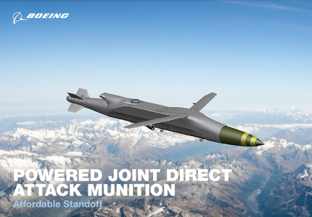 Boeing wird einen P-JDAM-Bausatz mit TDI-J85-Turbinenantrieb bauen, der konventionelle Bomben in Marschflugkörper verwandelt