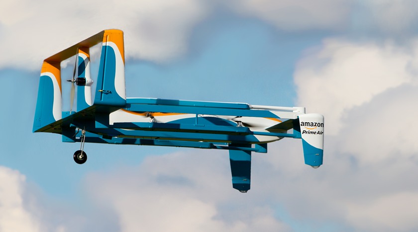 Amazon показала обновленную версию дрона-курьера