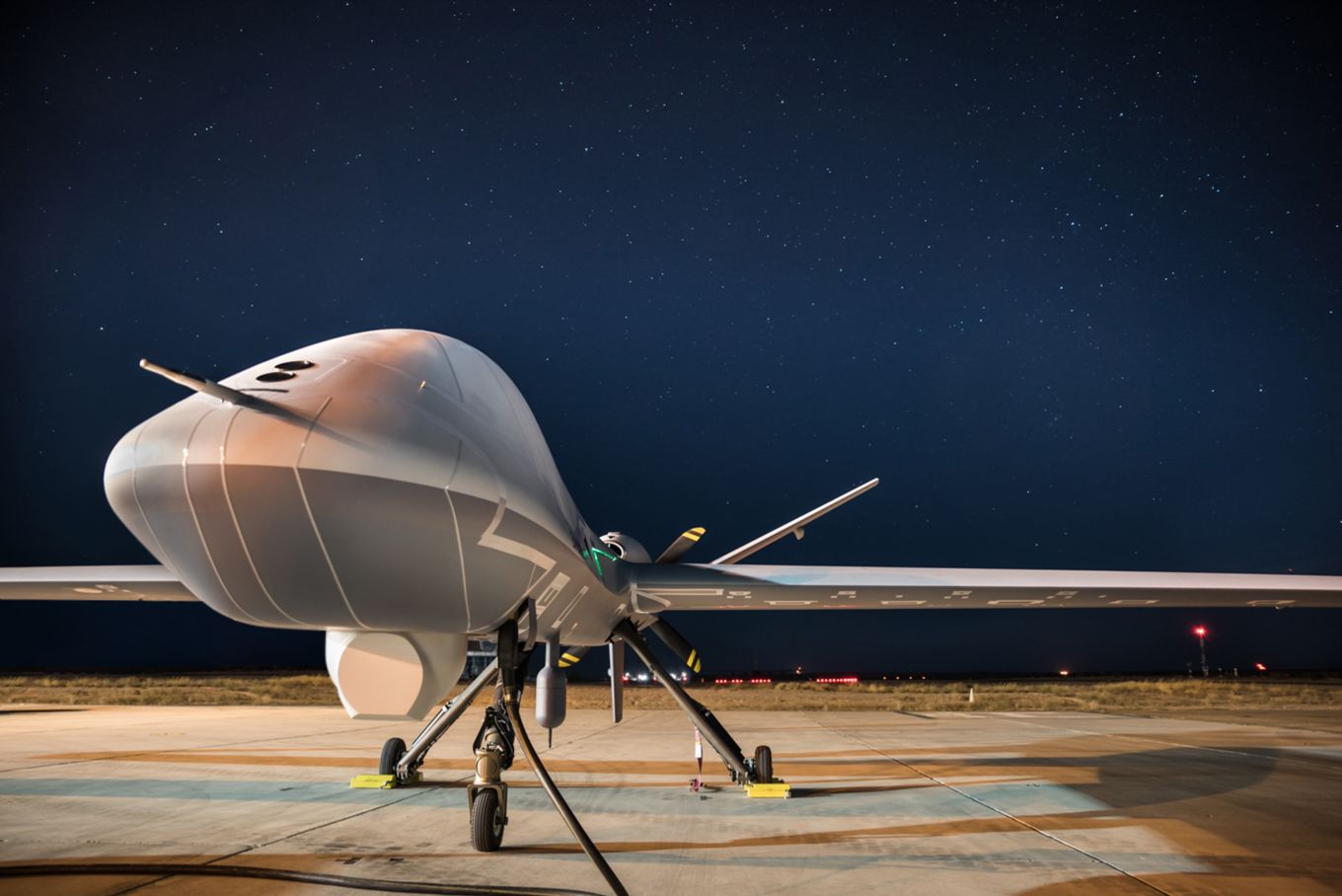 The UK received the first Protector RG Mk1 drone