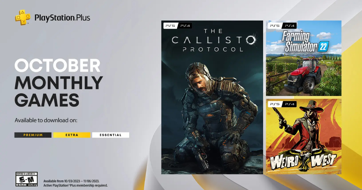 Geen slechte deal: PlayStation Plus-abonnees ontvangen in oktober The Calisto Protocol, Farming Simulator 2022 en Weird West.