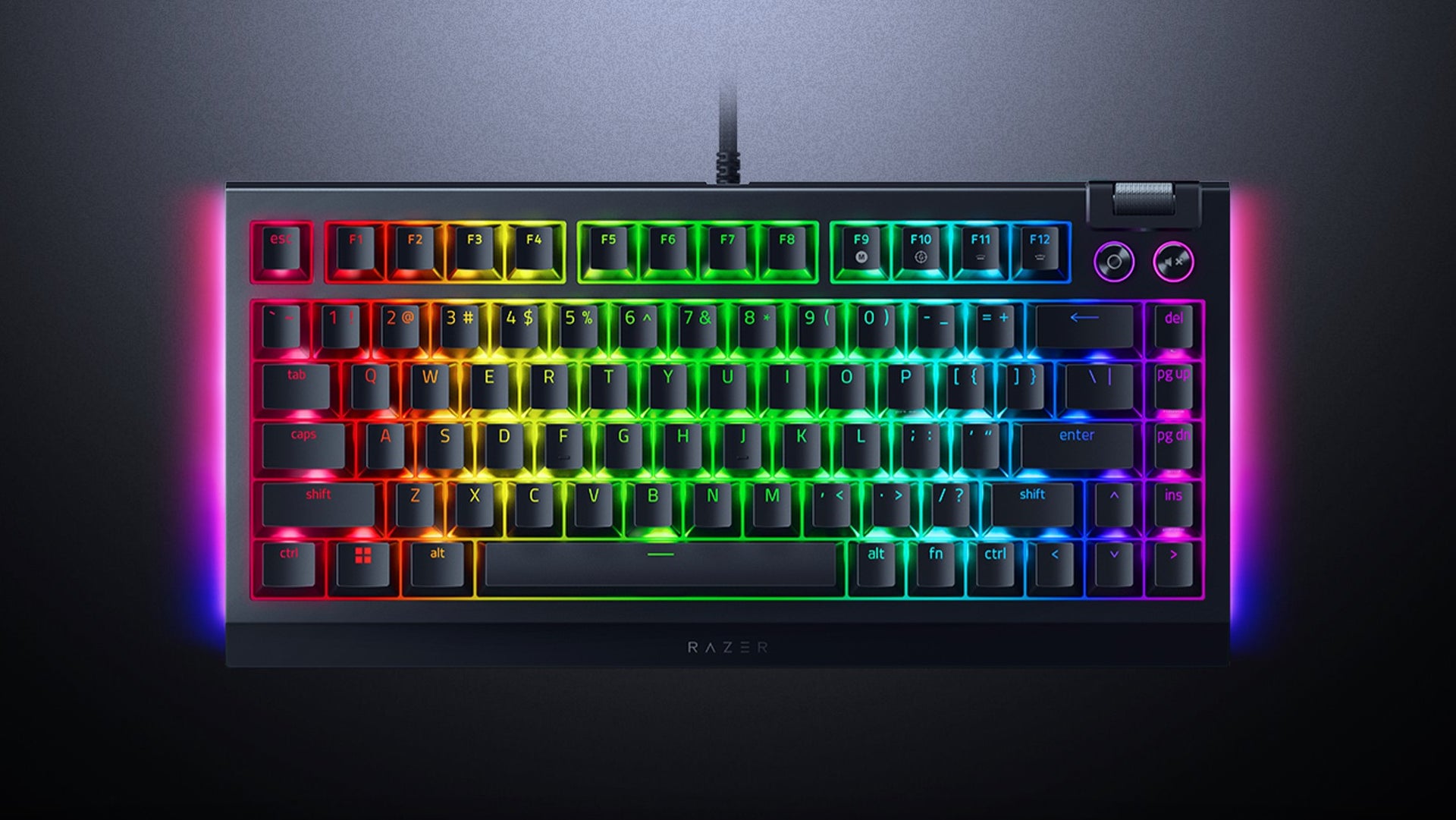 Razer introducerer det nye 65 % trådløse BlackWidow V4 Mini HyperSpeed-tastatur med hot-swappable alle taster