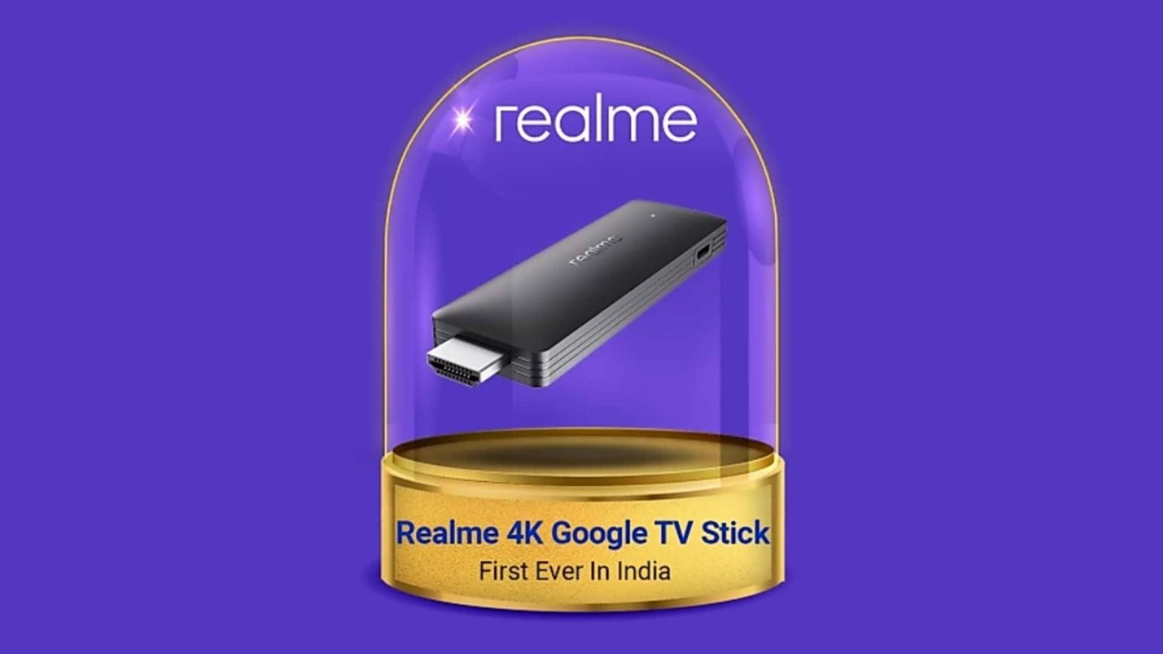 Realme представить ТВ-приставку 4K Google TV Stick за $ 40