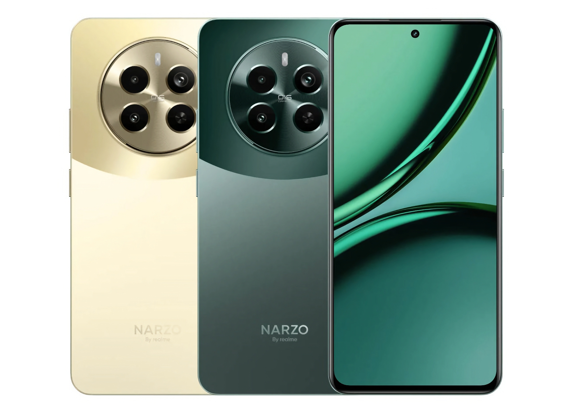 Realme Narzo 70 Pro 5G: pantalla AMOLED de 120 Hz, chip Dimensity 7050, cámara de 50 MP y batería de 5000 mAh por 240 $.