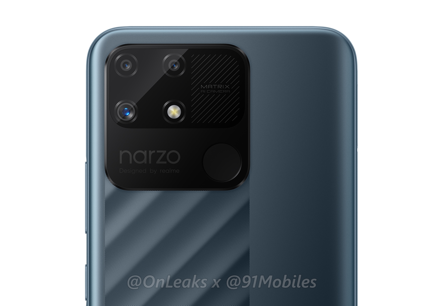 Realme bereitet ein preisgünstiges Narzo 50A Smartphone vor - so wird es aussehen