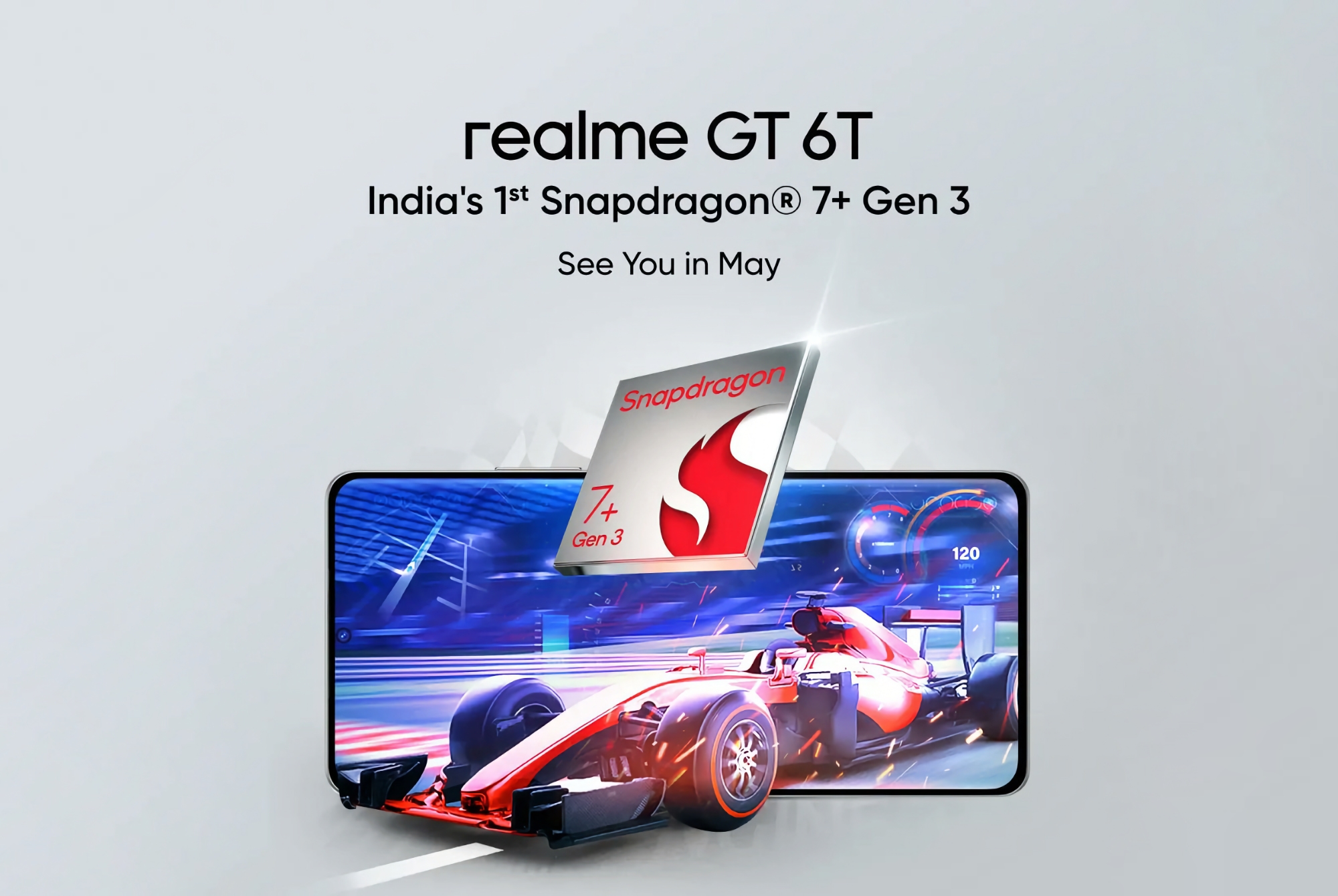 È ufficiale: realme GT 6T con chip Snapdragon 7+ Gen 3 debutterà a maggio