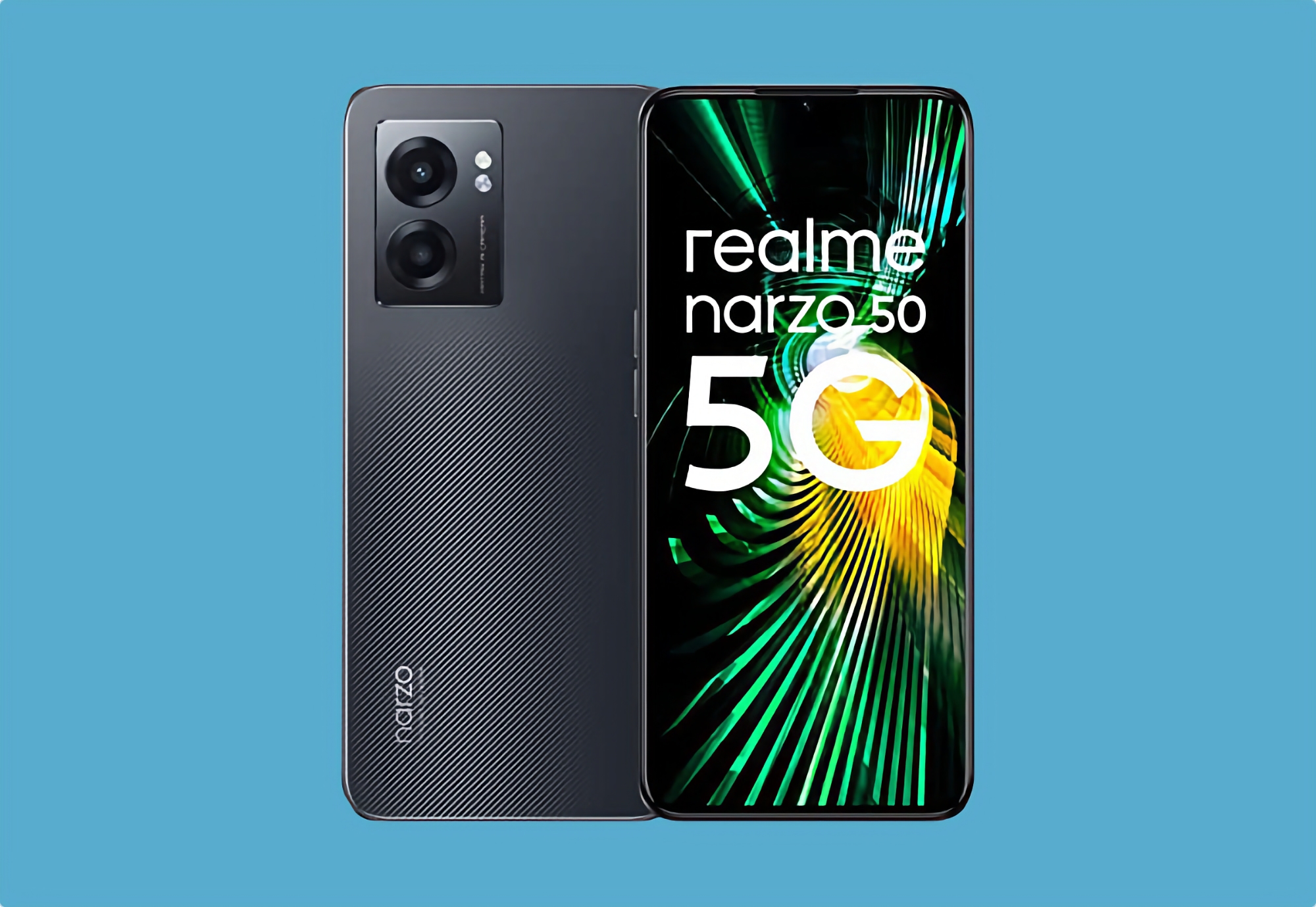 realme Narzo 50 з екраном на 90 Гц, чипом Dimensity 810, батареєю на 5000 мАг і NFC продають на Amazon за 129 євро (знижка 30 євро)