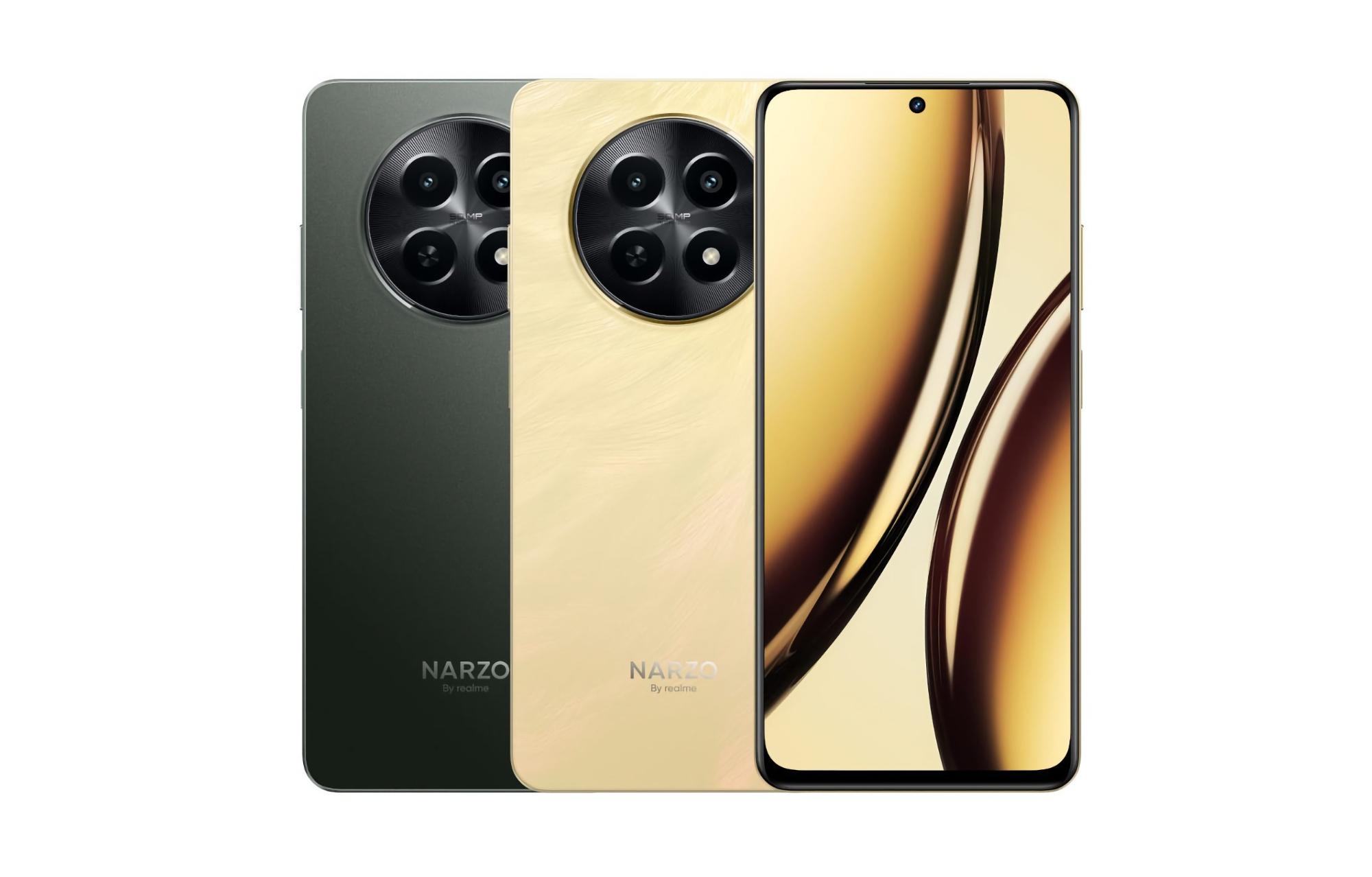 Realme Narzo N65: 120Hz LCD-scherm, MediaTek Dimensity 6300-processor en 50 MP camera voor $138