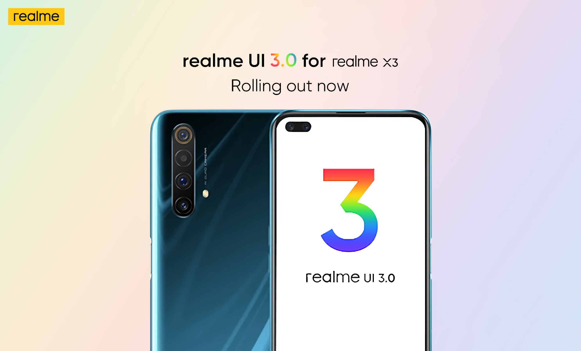 Le realme X3 et le realme X3 SuperZoom ont reçu une version stable de realme UI 3.0 basée sur Android 12.