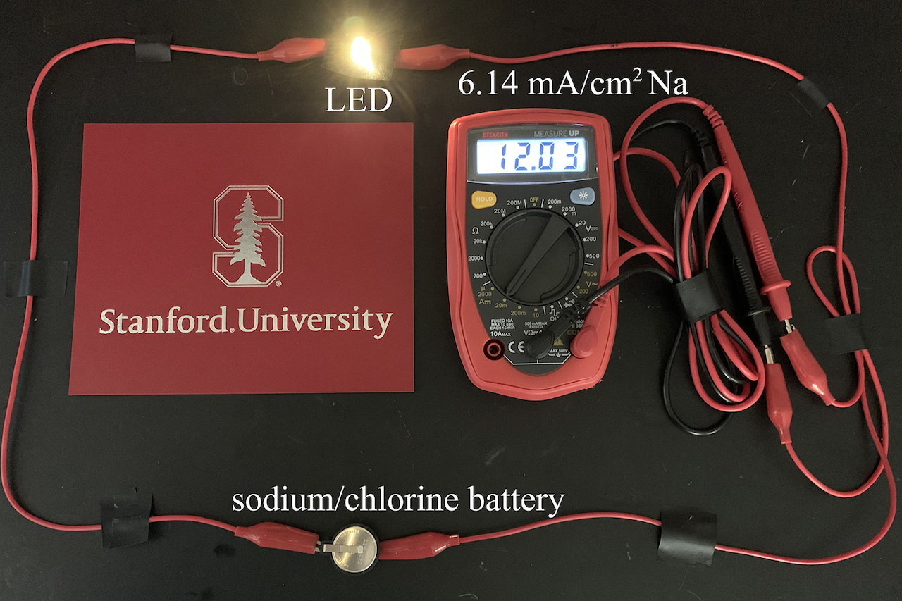 Experimental chlorine battery holds 6 times more charge than lithium-ion batteries