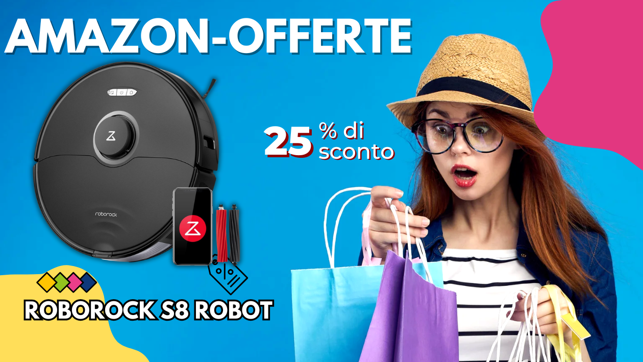 Roborock S8 Robot Aspirapolvere – Risparmio Eccezionale di 150€!