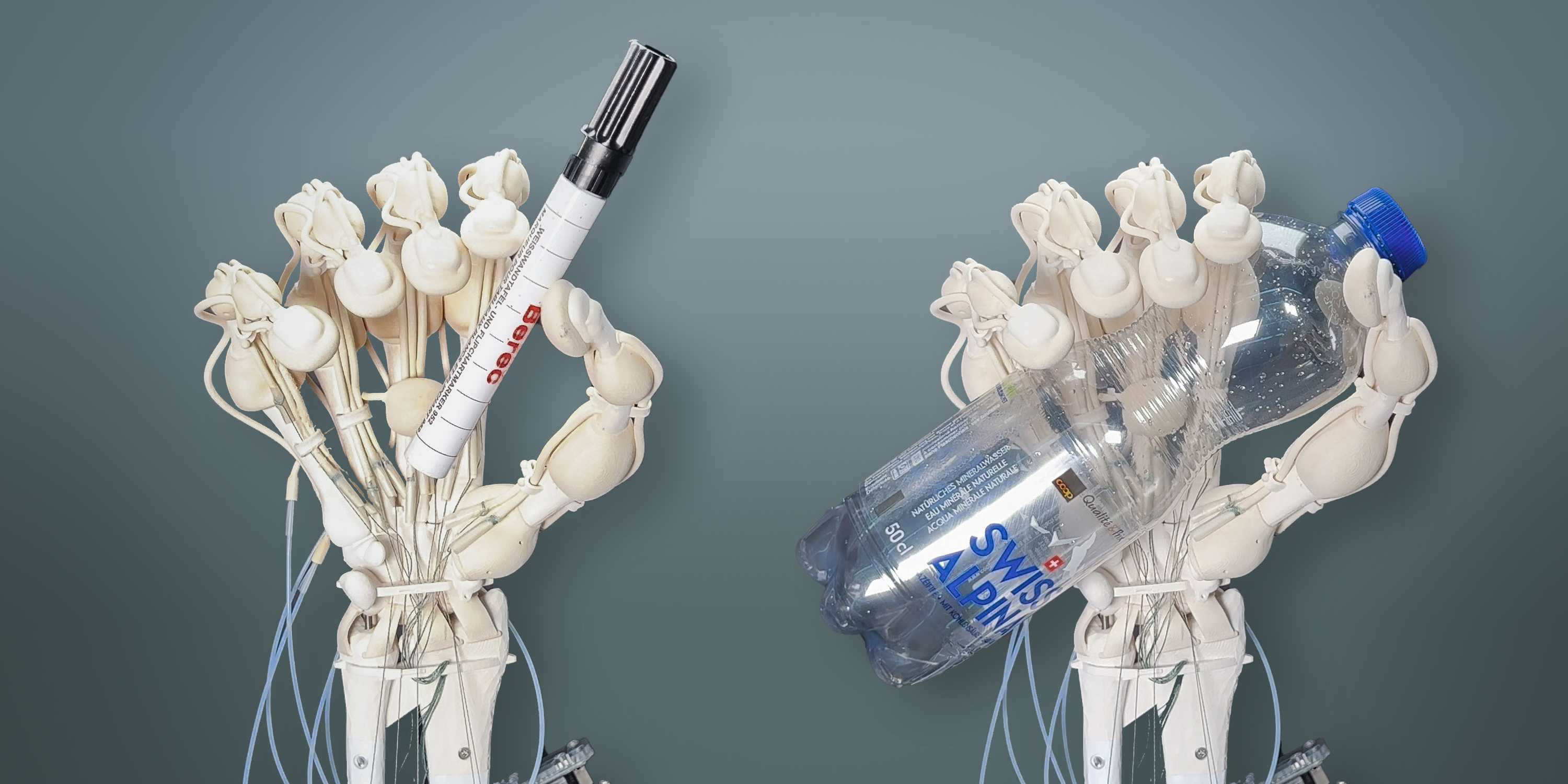 Des chercheurs de l'ETH Zurich ont réussi à imprimer pour la première fois un bras robotisé avec des os, des ligaments et des tendons.