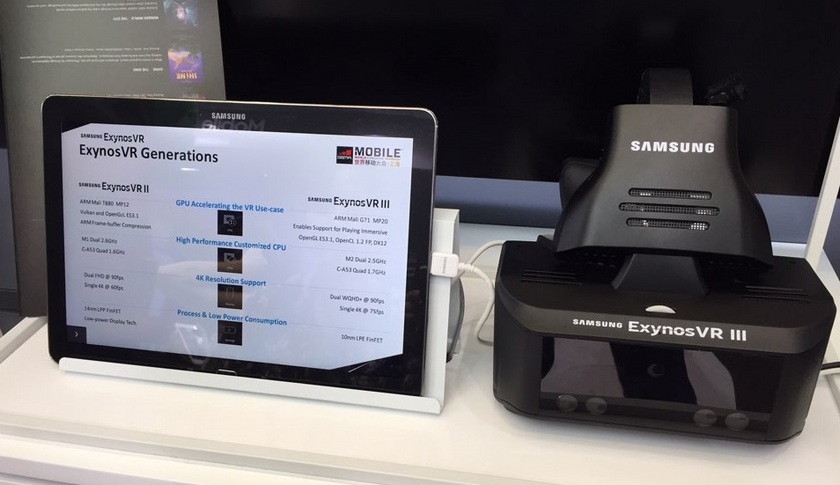 Samsung Exynos VR: прототип автономного VR-шлема