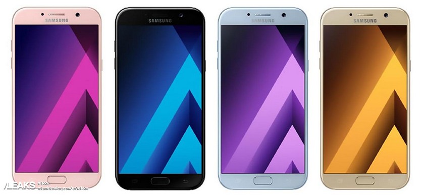 Samsung тизерит влагостойкие смартфоны Galaxy A (2017)