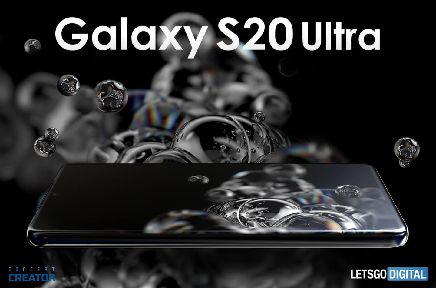 Samsung Galaxy S20 Ultra на барвистих рендерах і відео