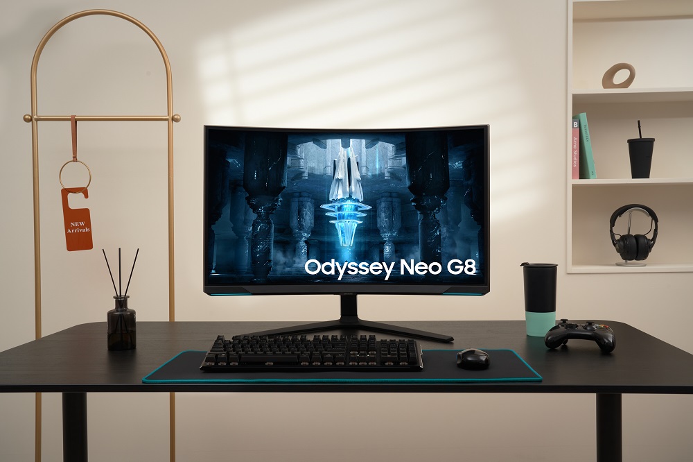 Samsung lanza el primer monitor de juegos 4K de 240 Hz del mundo, Odyssey Neo G8