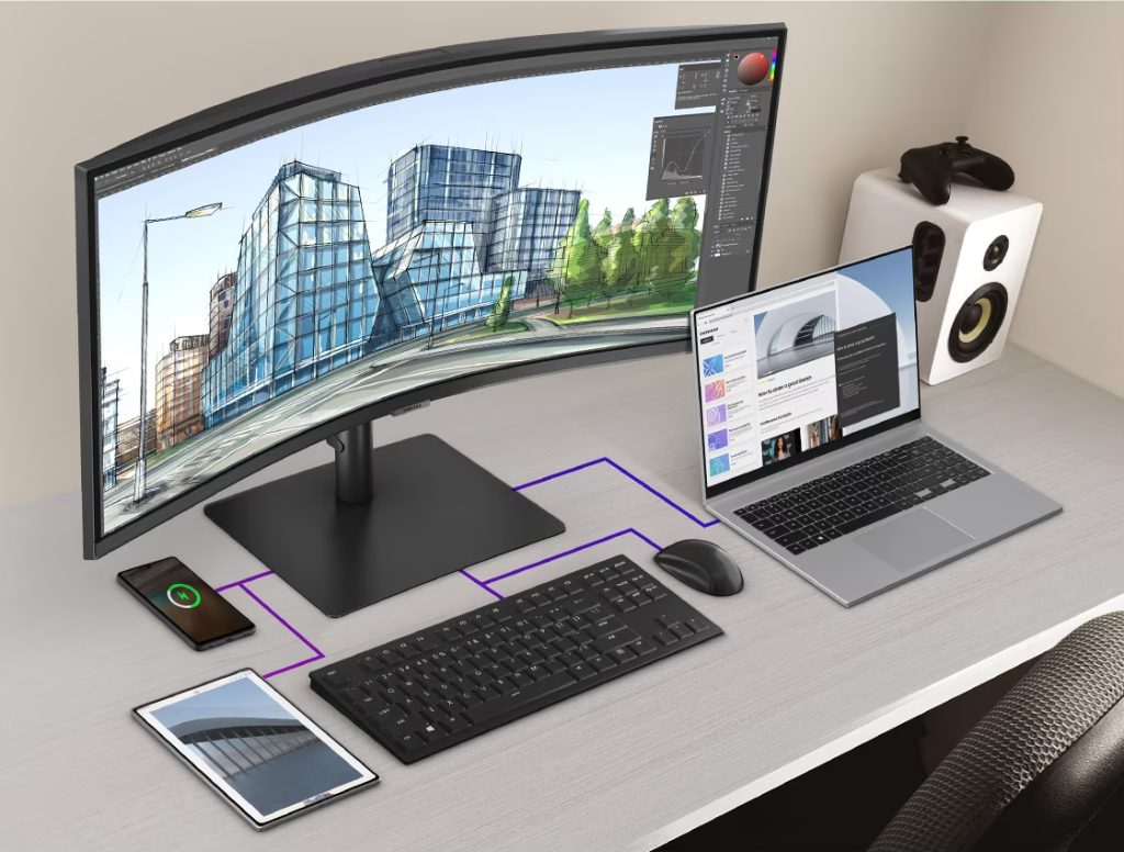 34", WQHD+, 100Hz and 1000R - Samsung has announced ViewFinity S6 curved monitors in Europe