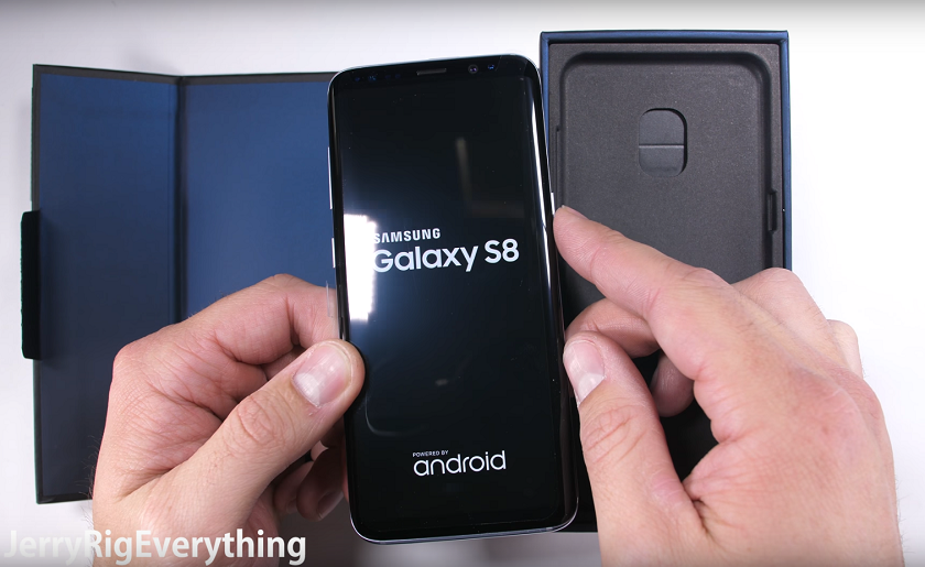 Samsung Galaxy S8 прошел тесты на прочность