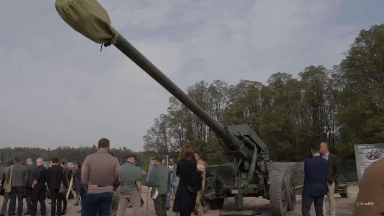 Un prototype de Bogdan traîné a été repéré en Ukraine pour la première fois.