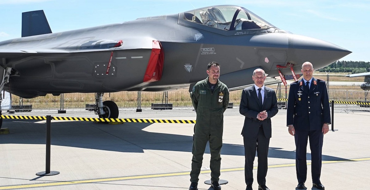 Rheinmetall will build a plant in Germany to produce central fuselage parts for the fifth-generation F-35 Lightning II fighter jets