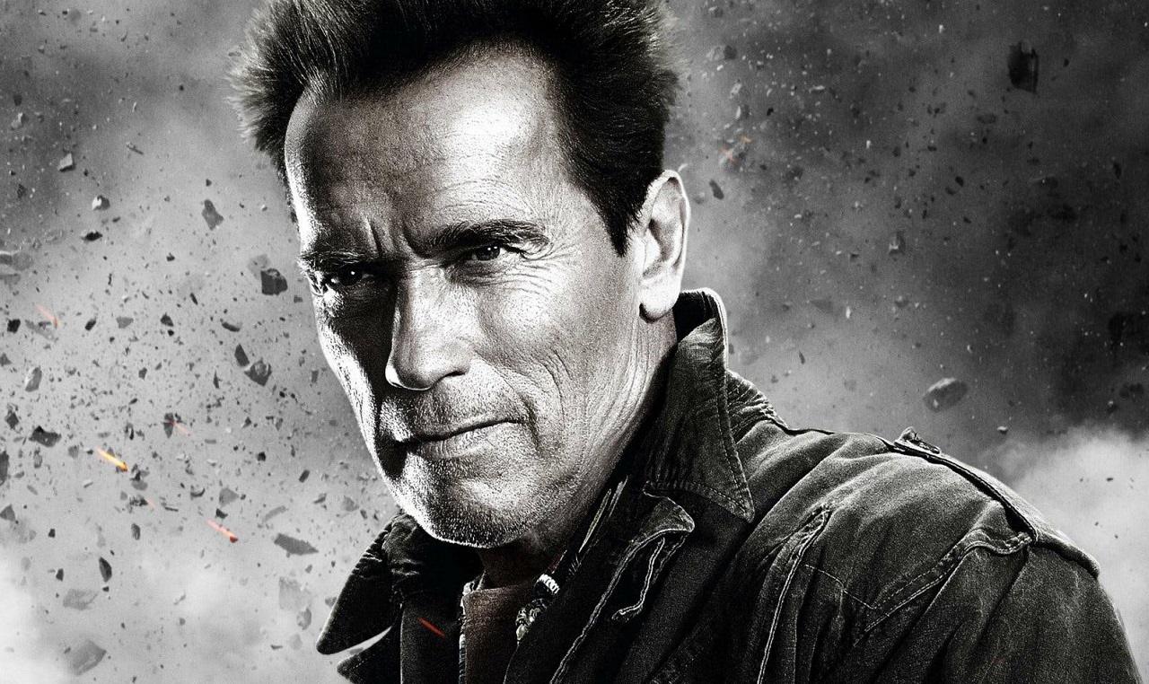 Arnold Schwarzenegger in the full-length version of Kung Fury