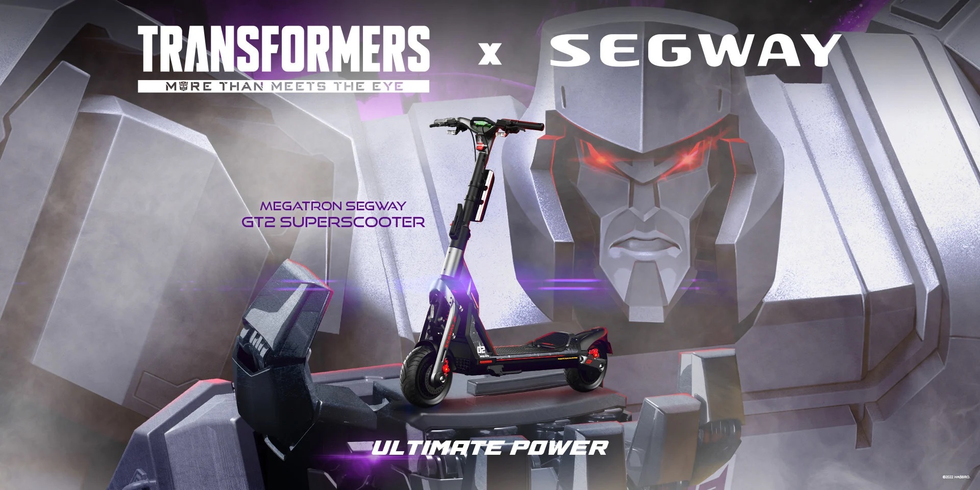 Segway-Ninebot and Hasbro released a limited edition of Transformers gokarts and e-scooters 