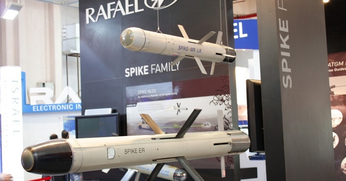 Filipinas prueba con éxito el misil israelí Spike 