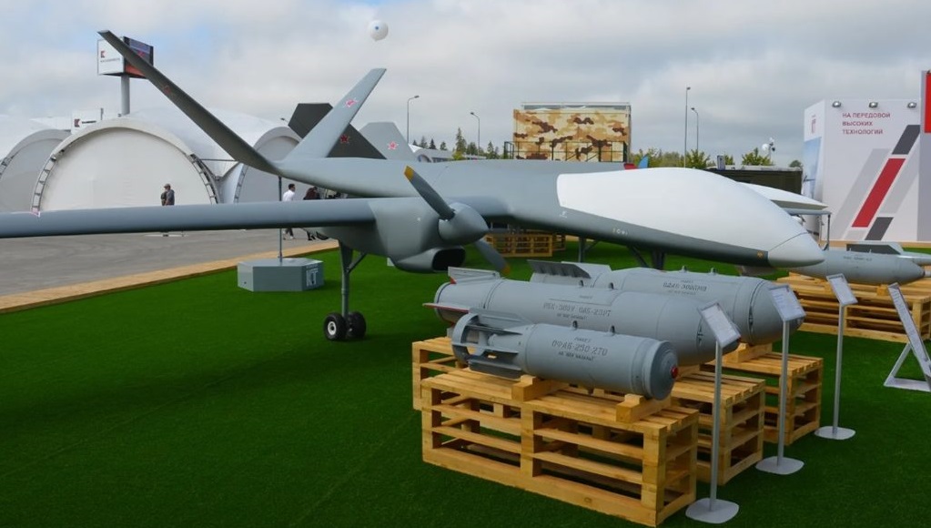 Russia's 'Sirius' Prototype Killer Drone Caught Flying on Camera