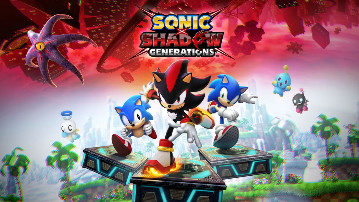 Sonic X Shadow Generation download file size on Nintendo Switch is 13.1 GB