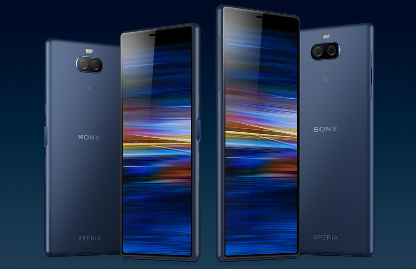 Высокие смартфоны Sony Xperia 10/10 Plus и бюджетник Xperia L3 на MWC 2019