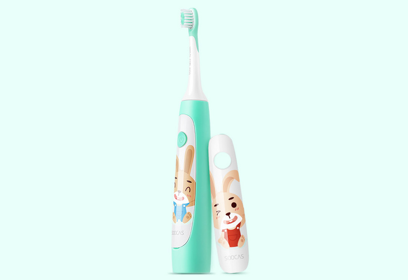 Детская зубная электрическая щётка Soocas C1 стоит $25 на краудфандинге Xiaomi
